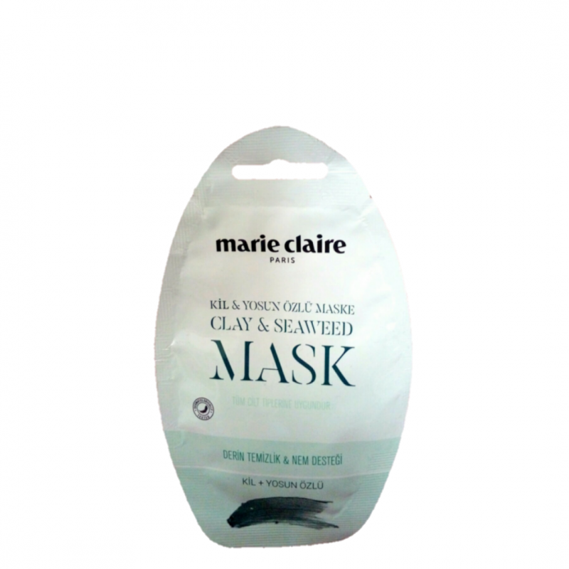 Maske - Marie Claire Clay & Seaweed (Kil ve Yosun Özlü) Maske 15ml