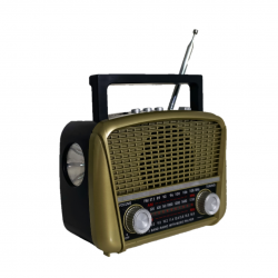 Nostaljik Görünümlü Radyo -...
