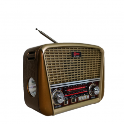 Nostaljik Görünümlü Radyo -...