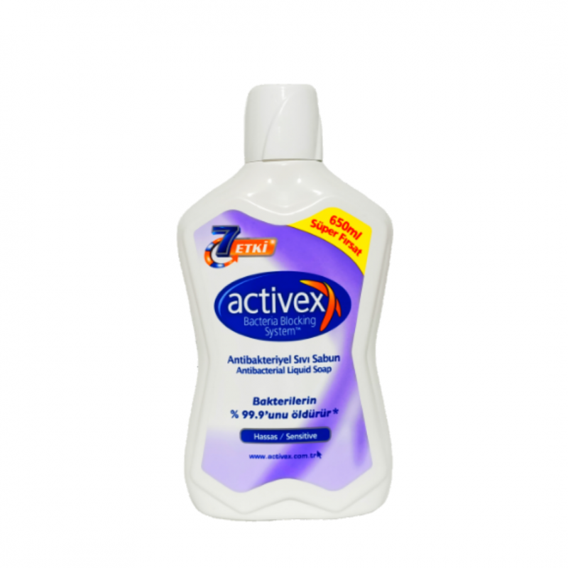 Antibakteriyel sıvı sabun yedek-Activex 500 ml