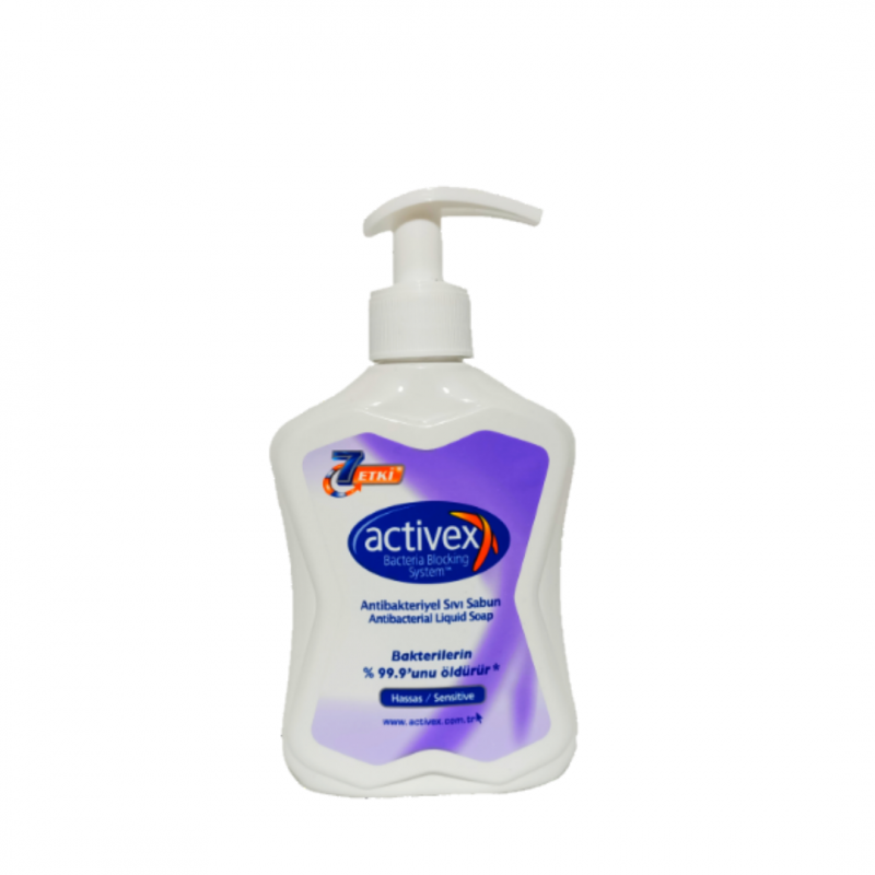Antibakteriyel sıvı sabun 300 ml-Activex