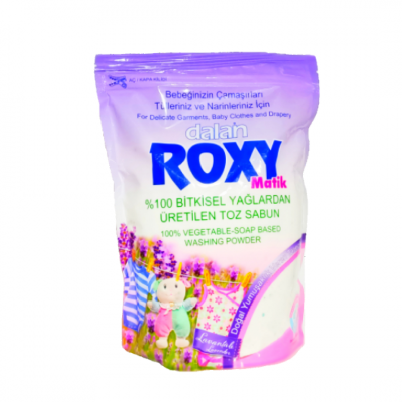 Çamaşır Deterjanı-Dalan Roxy Matik Lavanta Bitkisel Çamaşır Deterjanı 800 gr