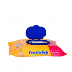 Islak bebek havlusu-Fresh'n Soft Classic 50'li paket