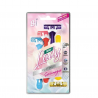 Banyo Tıraş Bıçağı - Derby Lady Platinum Kadın Banyo Tıraş Bıçağı Renkli 8'li