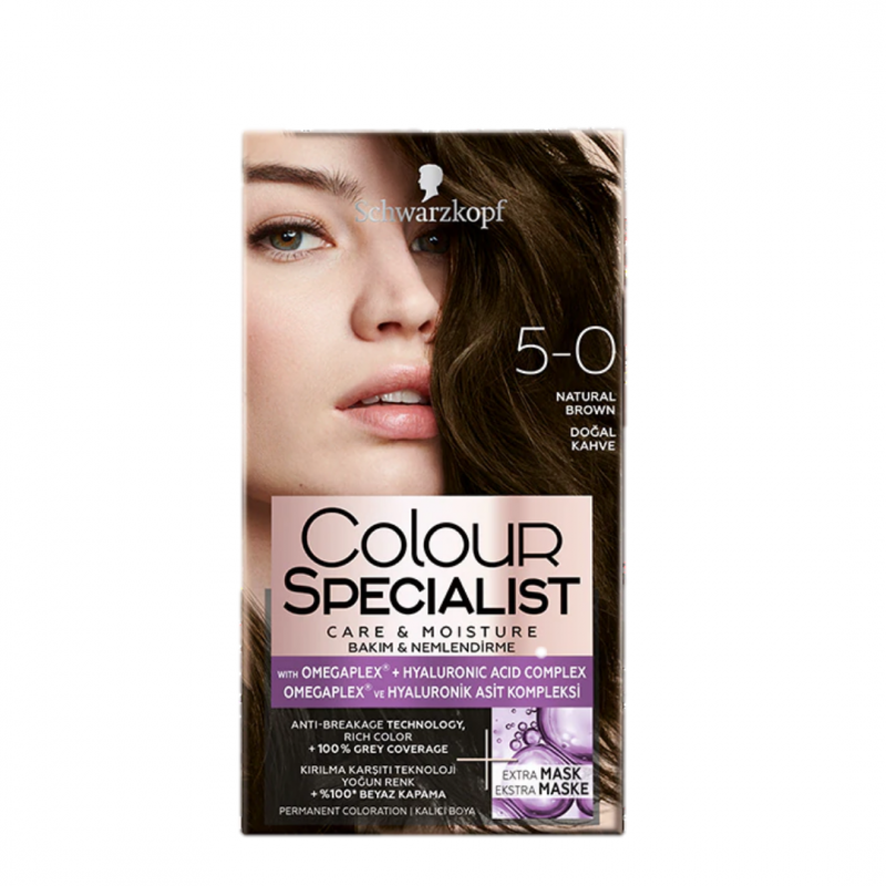 Saç Boyası - Colour Specialist Saç Boyası 5. 0 Doğal Kahve