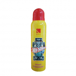 Çocuk Deodorantı - Kiva Hotwheels Erkek Çocuk Deodorantı Yellow 150 ml