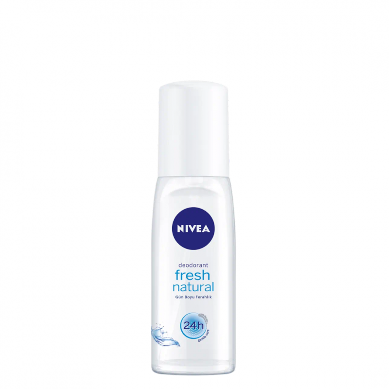 Kadın Deodorantı - Nivea Fresh Natural Pump Sprey Deodorant for Women 75 Ml