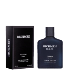 Erkek Parfümü - Richmen Black EDT For Man 100 ml