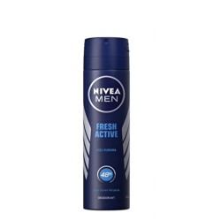 Erkek Deodorantı - Nivea Men Fresh Active Erkek İçin Sprey Deodorant 150 Ml