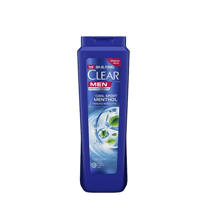 Şampuan - Clear Men Kepeğe Karşı Etkili Şampuan Cool Sport Menthol 600 ml