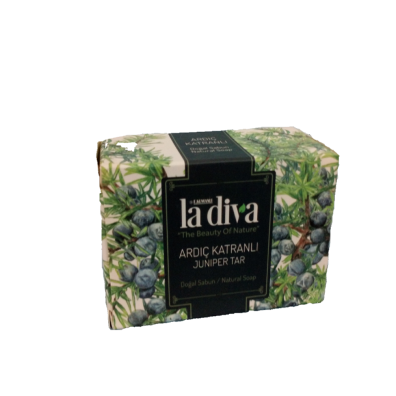 Doğal sabun-La Diva ardıç katranlı doğal sabun 120gr